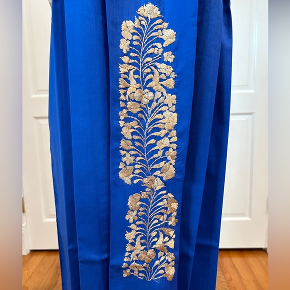 San Antonino Maxi Dress,Oaxaca Mexican dress.Hand Embroidered with Silk Threads - Picture 5 of 9